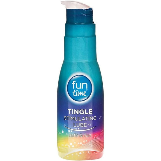 Fun Time Lube Intimate Lubrication Water Based 75ml Flavoured Tingle