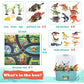 Dinosaur Toys for 3 2 4 5 6 Year Old Boys Gifts, Dinosaur Games for Kids Toys Age 3 4 5 6 7 Year Old Boy Toys, Dinosaur Figures Play Mat Set for Boys Toys Age 2-5 Gifts for 3-6 Year Old Girls