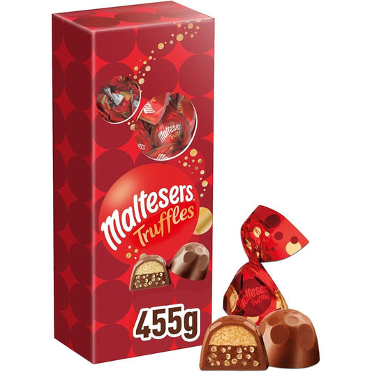 Maltesers Truffles Chocolate Box, Chocolate Gifts, Sharing Pack, 455G