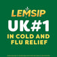Lemsip Cold and Flu Lemon Sachets, with Paracetamol, Pack of 10 (Packaging May Vary)