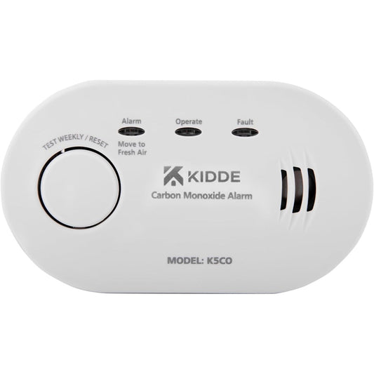 5CO Battery Powered Carbon Monoxide Alarm 10 Year Life
