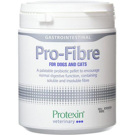 Veterinary Pro-Fibre for Dogs and Cats, 500G,Green Brown Clear Store