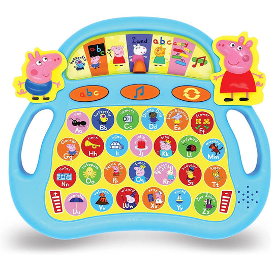 Peppa Pig PP03 Peppa'S Laugh & Learn Alphaphonics Toy for Kids-Interactive Learning & Child Development, Alphabet, Letters and Sound Recognition-Features 7 Fun Activities, 3+ Years, Single, Multi Clear Store