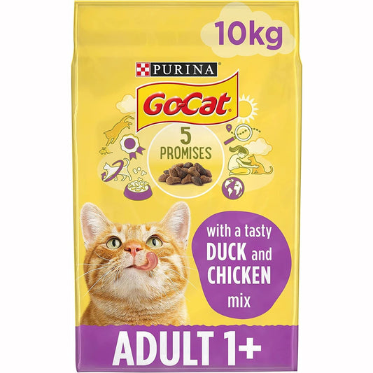 Adult Dry Cat Food Chicken and Duck 10Kg