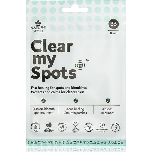Clear My Spots Pimple Patches, 36 Translucent Hydrocolloid Ance Patches Clear Store