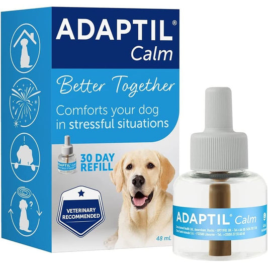ADAPTIL Calm 30 Day Refill, Helps Dog Cope with Behavioural Issues and Life Challenges - 48 Ml (Pack of 1)