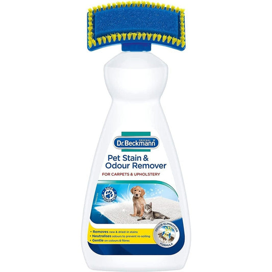 Dr. Beckmann Pet Stain & Odour Remover Eliminates Stains and Odours Caused by Pets 650ml Clear Store