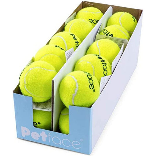 Tennis Balls, Throw and Fetch, Dog Toy, 6.5Cm (1 Pack of 20 Balls)
