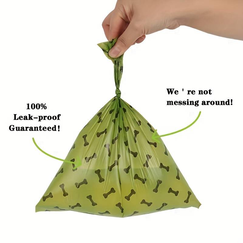 6 Rolls Dog Poop Bags DURABLE & LEAKPROOF, Animal Waste Bags