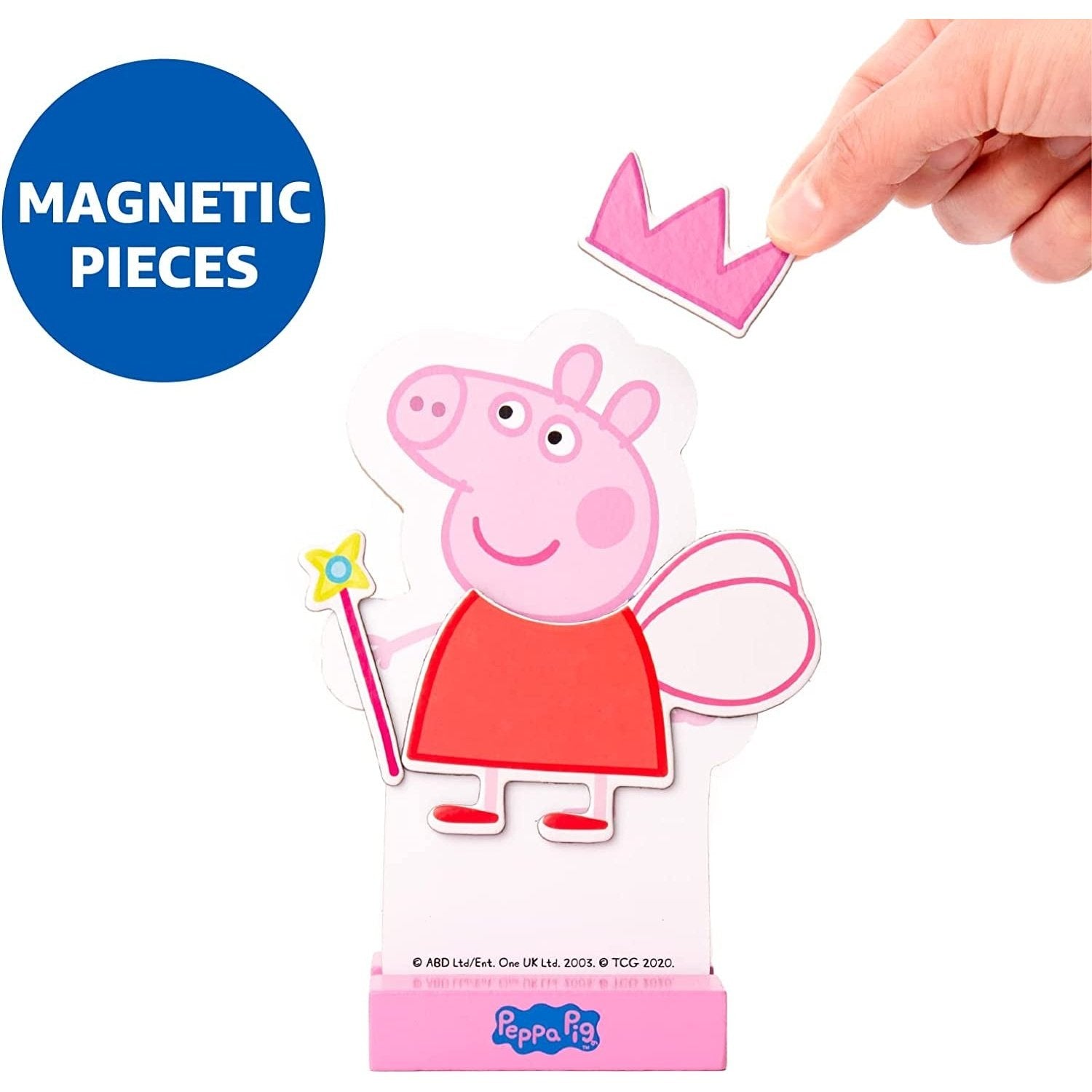 Peppa Pig Magnetic Wooden Dress-Up Set Clear Store