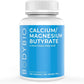 Calcium Magnesium Butyrate | Postbiotic Supplement | Vegetarian-Friendly | 100 Capsules