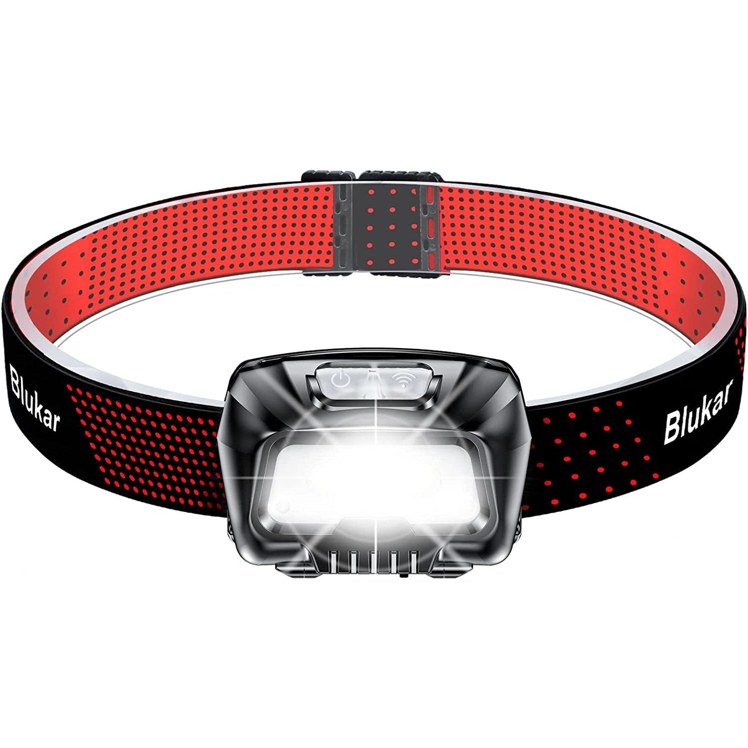 LED Head Torch Rechargeable, 2000L Super Bright Headlight 30 Hrs Runtime for Power Cuts, Emergency, Running, Hiking Etc. Clear Store