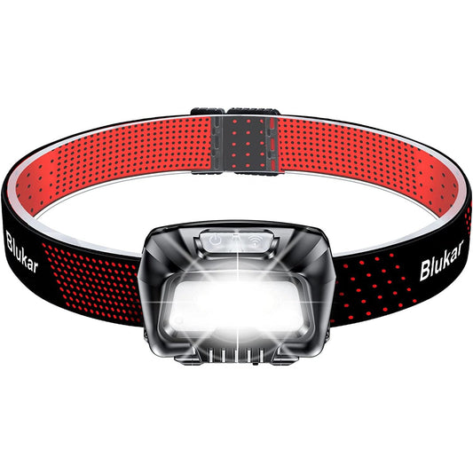 LED Head Torch Rechargeable, 2000L Super Bright Headlight 30 Hrs Runtime for Power Cuts, Emergency, Running, Hiking Etc. Clear Store