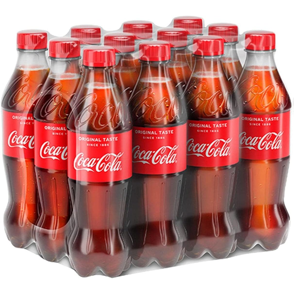 Coca Cola Original Coke 24 X 500ml Bottle Clear Store