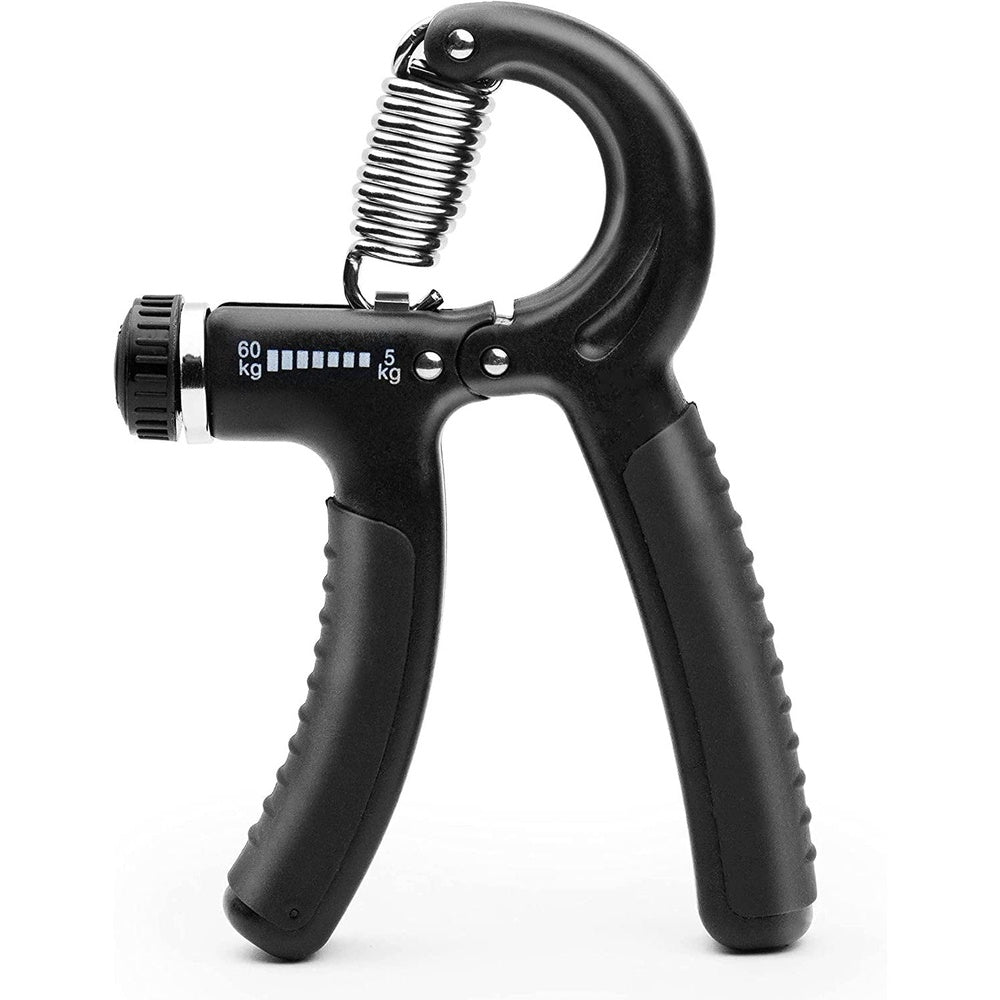 Grip Strengthener Exerciser 5-60 Kg – Adjustable Hand Grips Strengthener with Stainless Steel Spring for Strong Wrists, Fingers, Forearm, Hands Clear Store