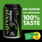 Cans 24 Pack, No Sugar Soft Drink, 0 Calories, No Aspartame, Natural Caffeine, 100% Taste - Bulk Pack of 24 Cans X 330 Ml