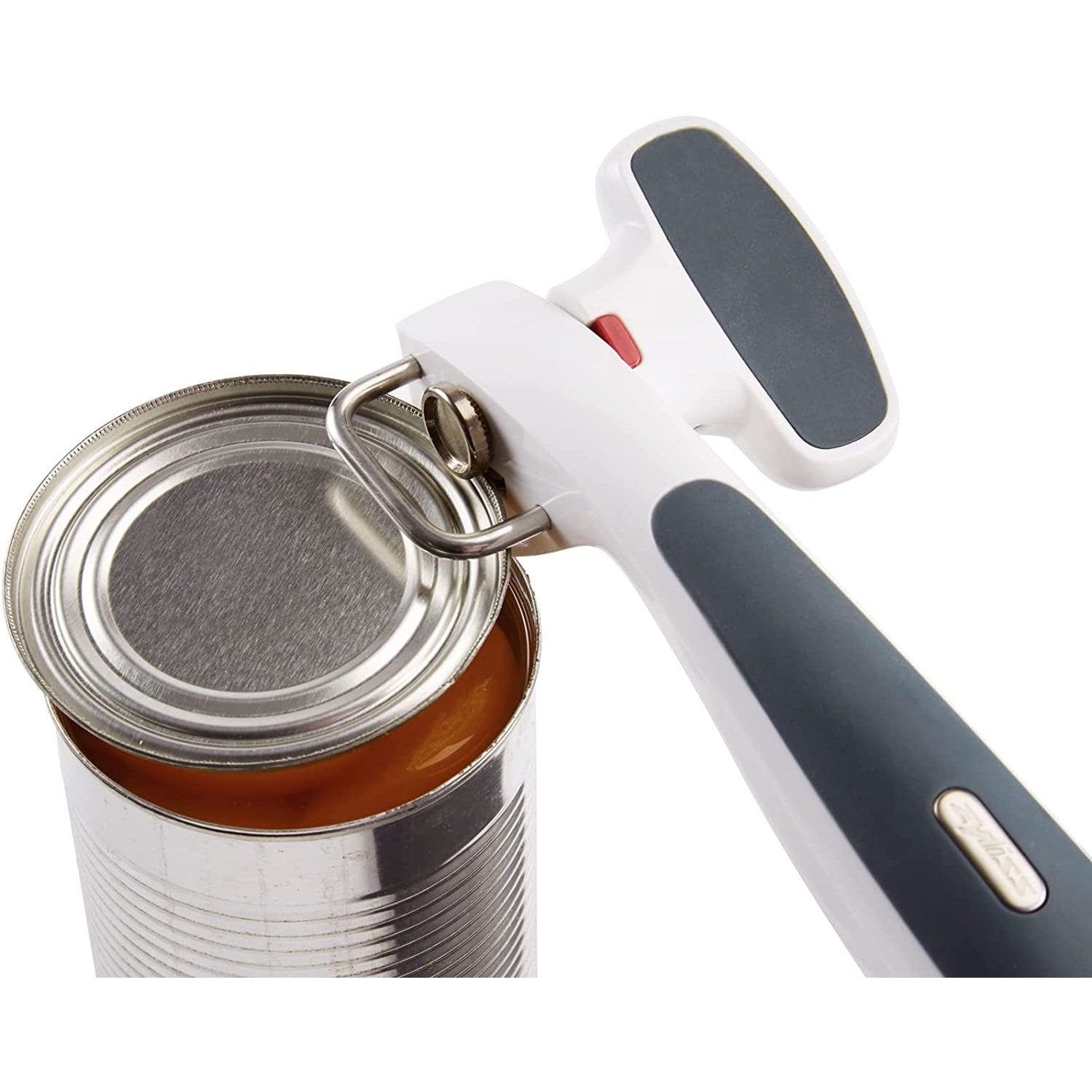 Safe Edge Can Opener,E930027, White/Grey, 2.7 X 8.5 X 18.4 Cm Clear Store