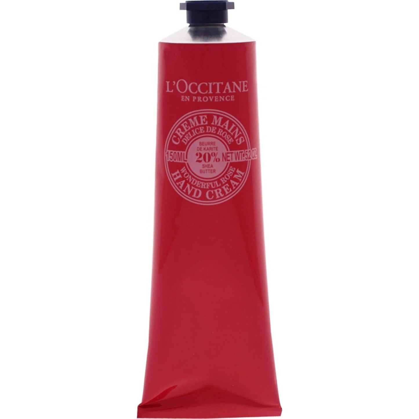 Loccitane Shea Butter Wonderful Rose Hand Cream for Unisex 5.2 Oz Cream