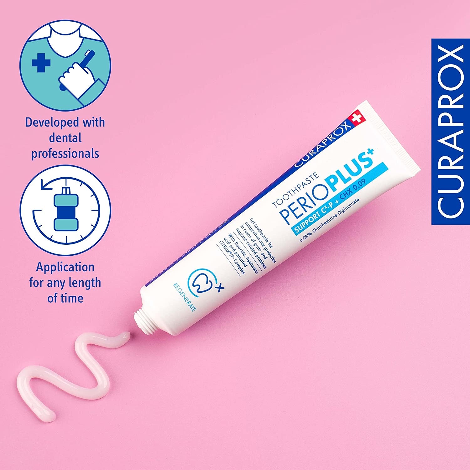 Perioplus Support Toothpaste, 75Ml - Gum Disease & Enamel Repair Toothpaste Clear Store