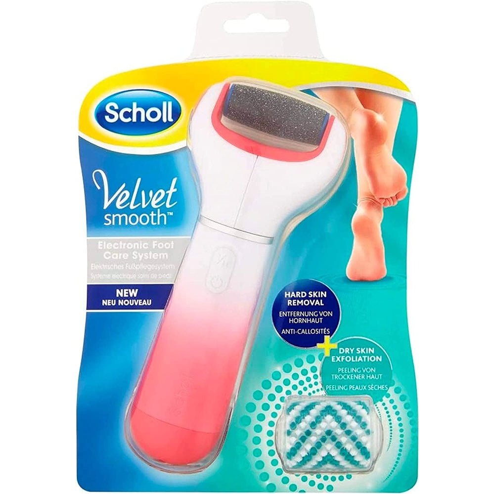 Velvet Smooth Electronic Foot File, Pink