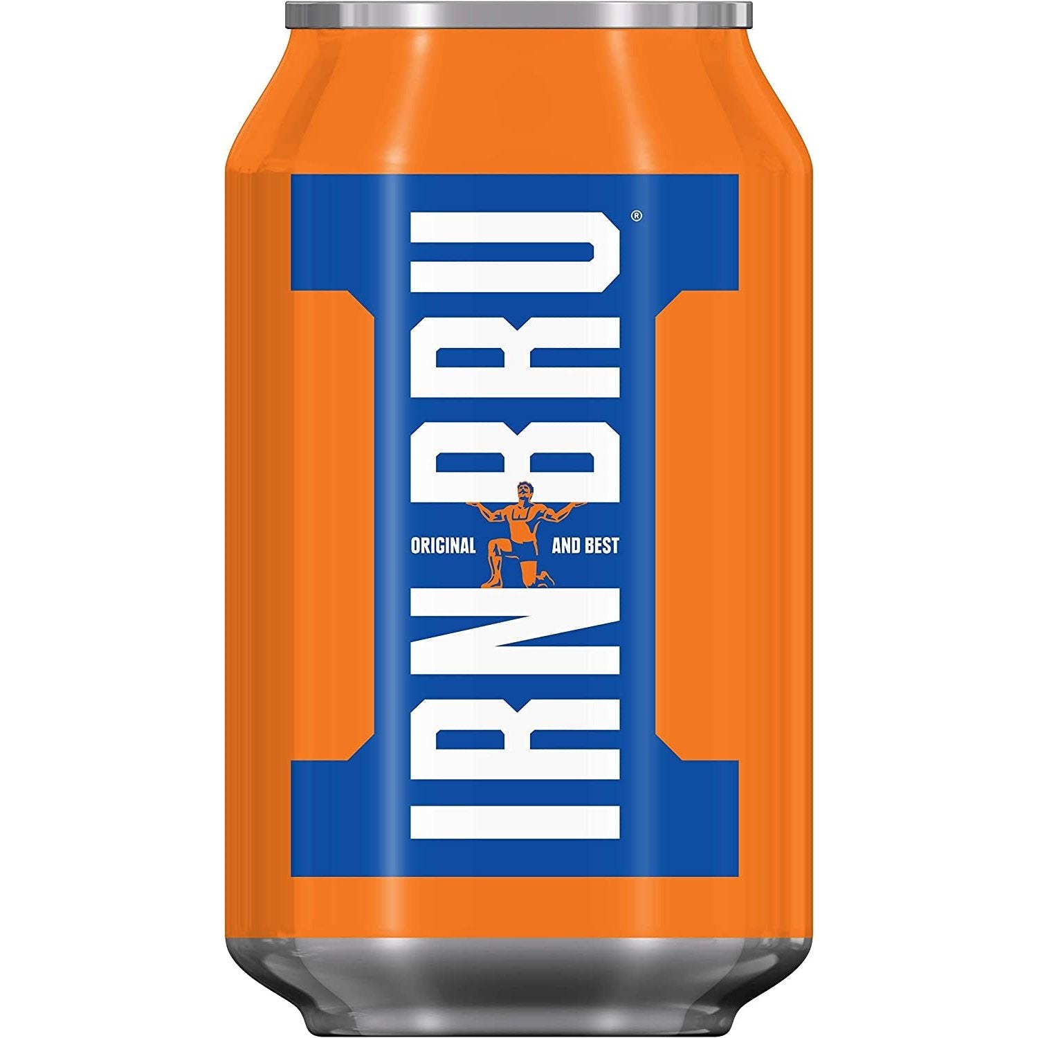 IRN-BRU Regular, Fizzy Drinks Multipack Cans 330ml (Pack of 24) Clear Store