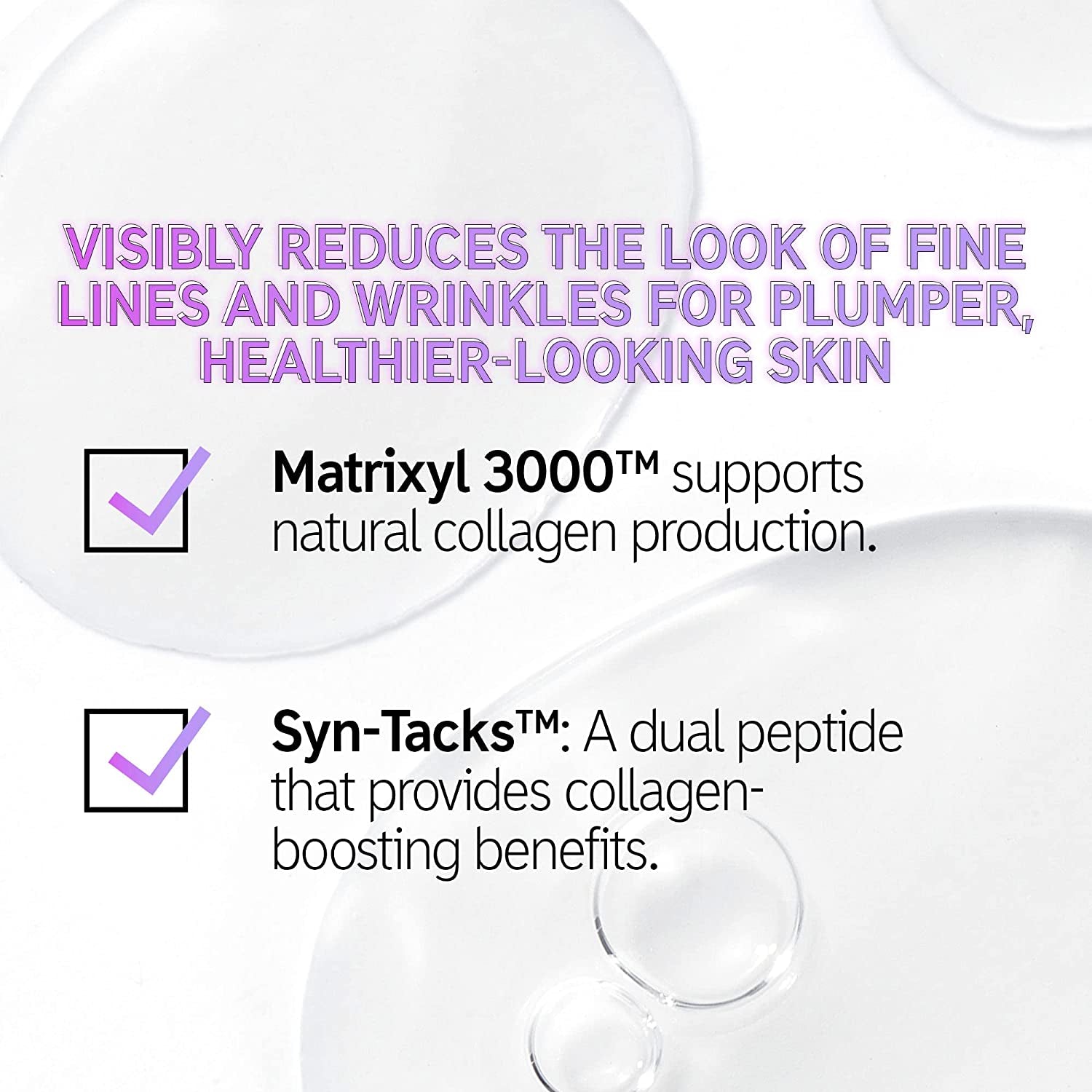 The INKEY List Collagen Peptide to Plump and Firm Skin to Help Reduce Fine Lines and Wrinkles 30Ml