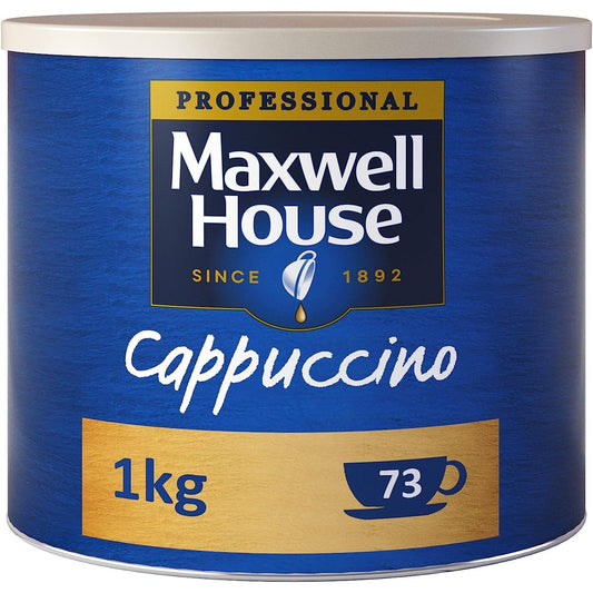 Cappuccino Instant Coffee 1Kg (Pack of 2) Clear Store