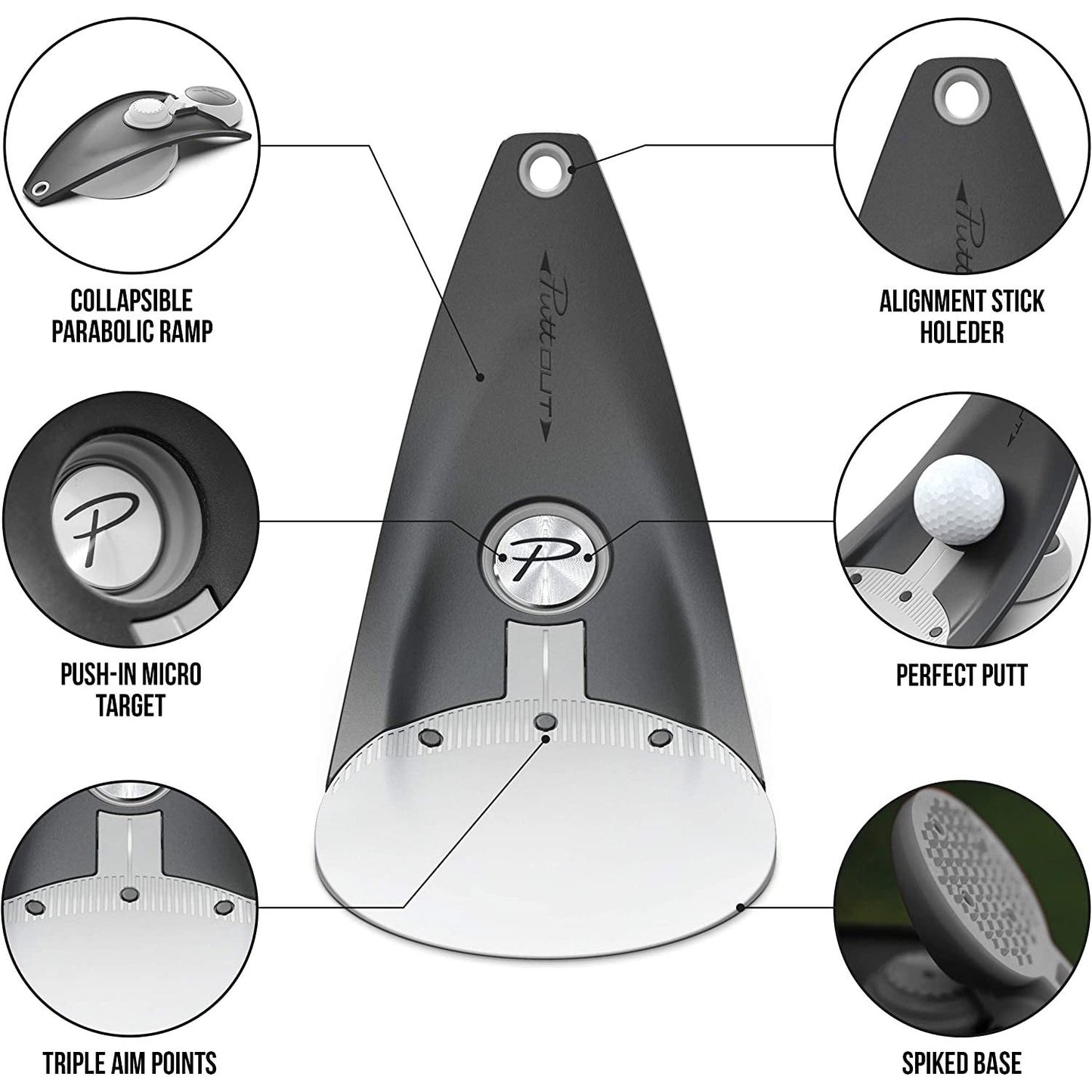 Premium Pressure Putt Trainer, Perfect Your Golf Putting