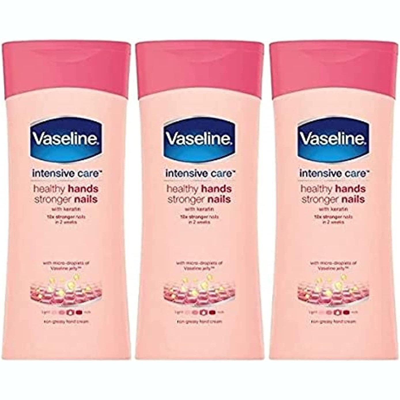 3 X  Intensive Care Hand Cream - Hand & Nail - 200 Ml