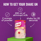 Slimfast Balanced Meal Shake, Raspberry & White Choc Flavour 16 Servings 584g Clear Store