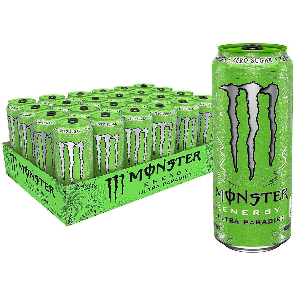 Monster Energy Drinks Ultra Paradise Flavour 24 Cans 500ml Clear Store