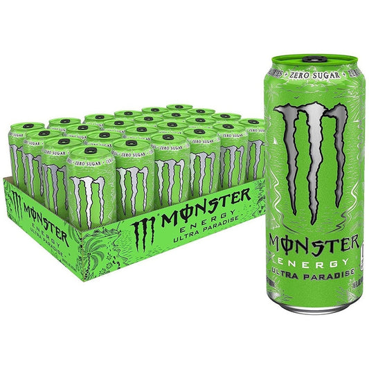 Monster Energy Drinks Ultra Paradise Flavour 24 Cans 500ml Clear Store