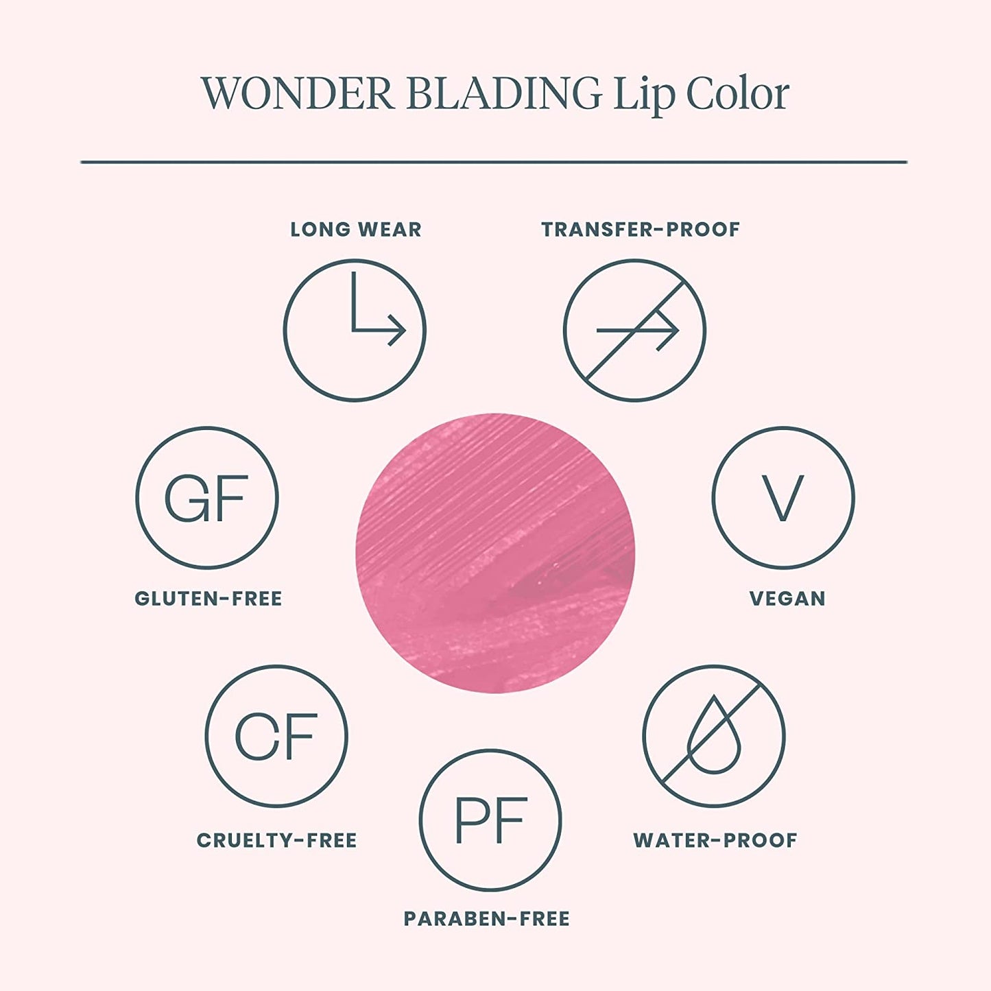 Wonder Blading One Step Lip Stain Masque, Long Lasting Stain & Go Lip Tint Color, Transfer Proof, Matte Finish Clear Store