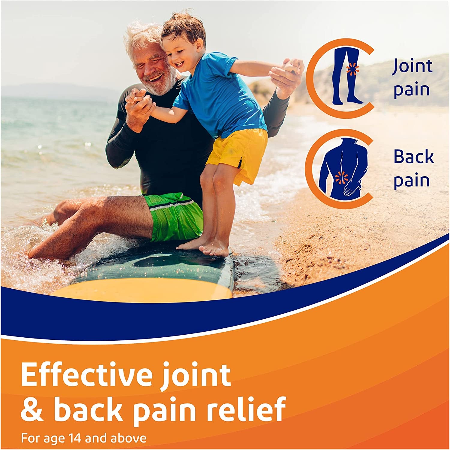 Voltarol Pain Relief Gel, 12 Hour Joint Pain Relief 2.32% Gel 50 G Pack of 1 Clear Store