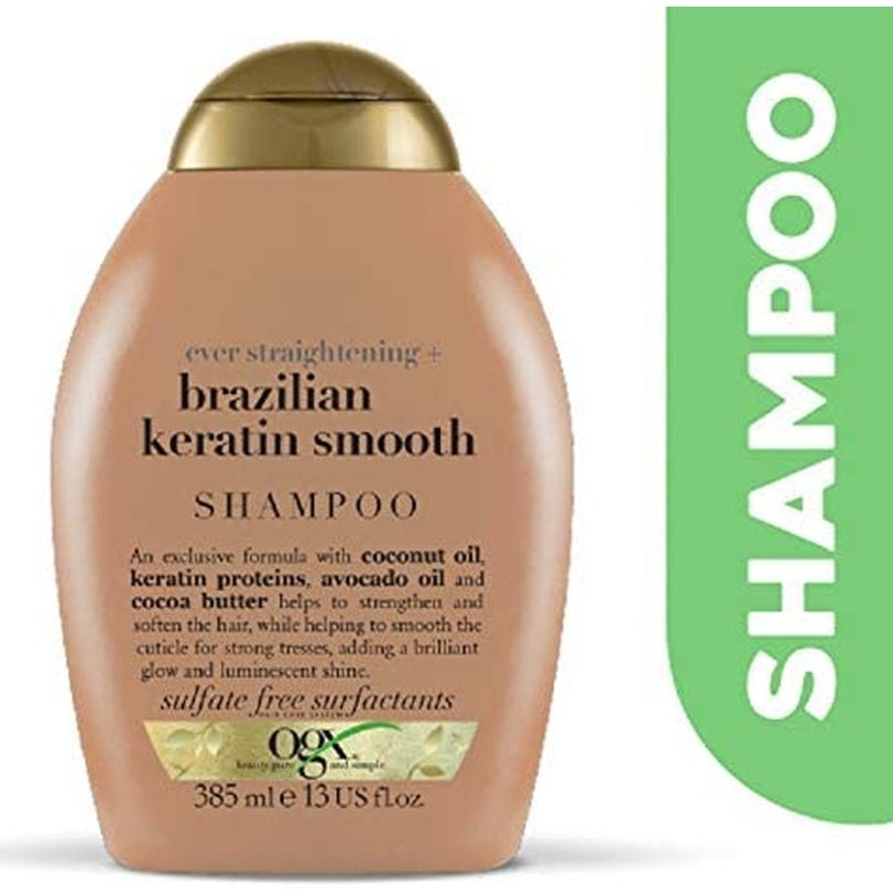 Brazilian Keratin Smooth Shampoo, 385ml Clear Store