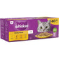 whiskas Cat food Poultry Selection in Jelly 40 Pouches, Megapack (40 X 85 G) Clear Store