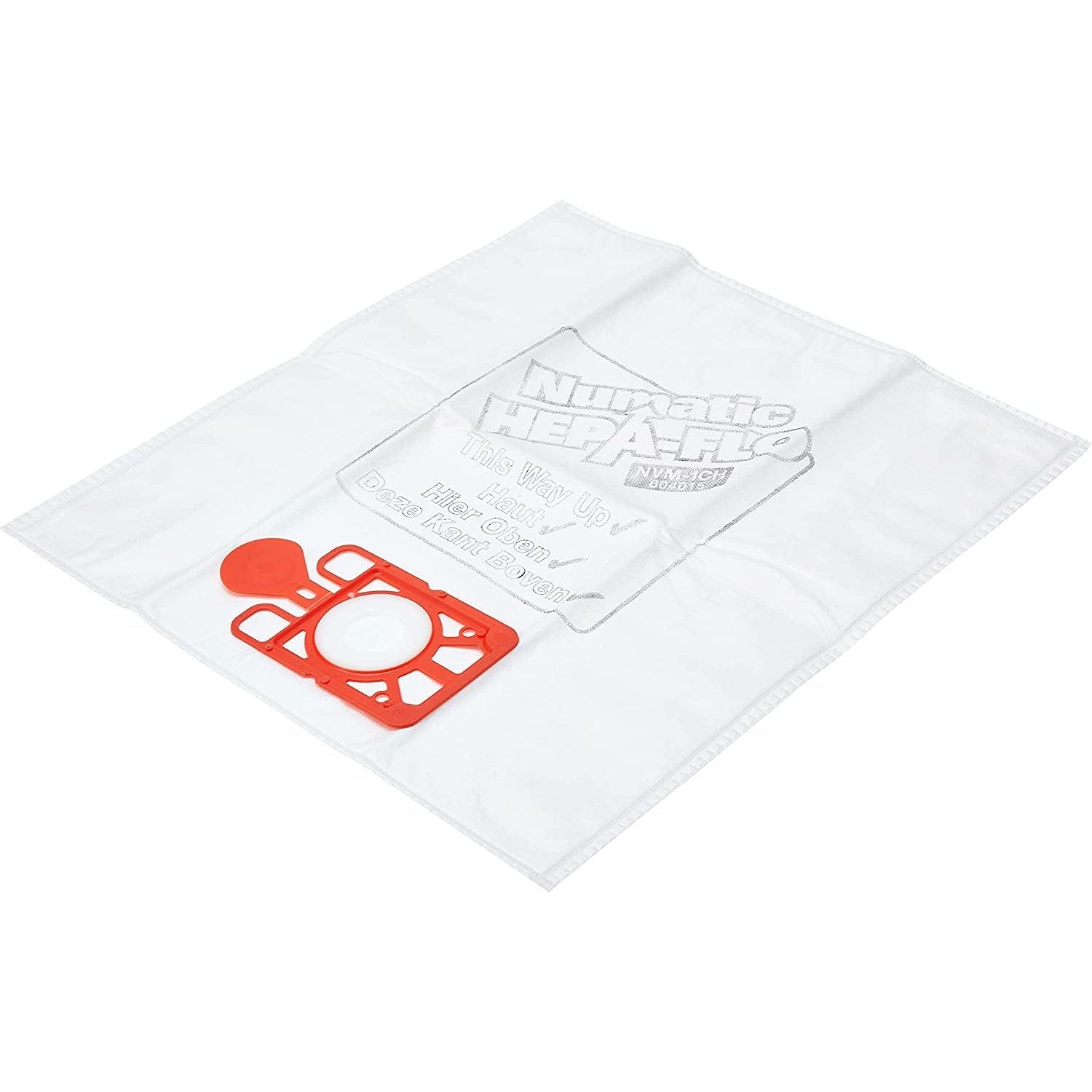 NVM-1CH/907076 Hepaflo Vacuum Bags, Pack of 5, White