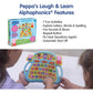 Peppa Pig PP03 Peppa'S Laugh & Learn Alphaphonics Toy for Kids-Interactive Learning & Child Development, Alphabet, Letters and Sound Recognition-Features 7 Fun Activities, 3+ Years, Single, Multi Clear Store