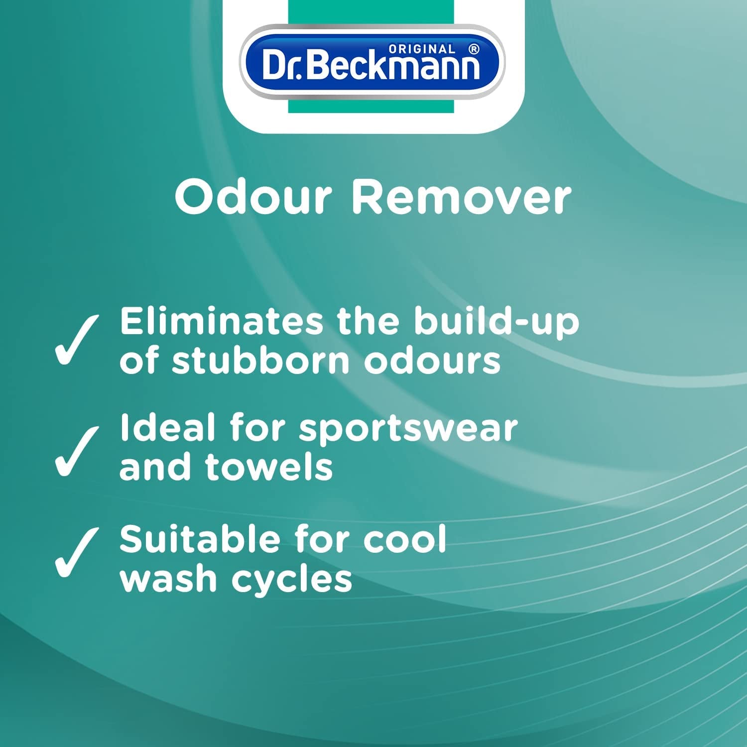 Dr. Beckmann Odour Remover 500ml, Removes Stubborn Odours, Actively Freshens Laundry 500ml Clear Store