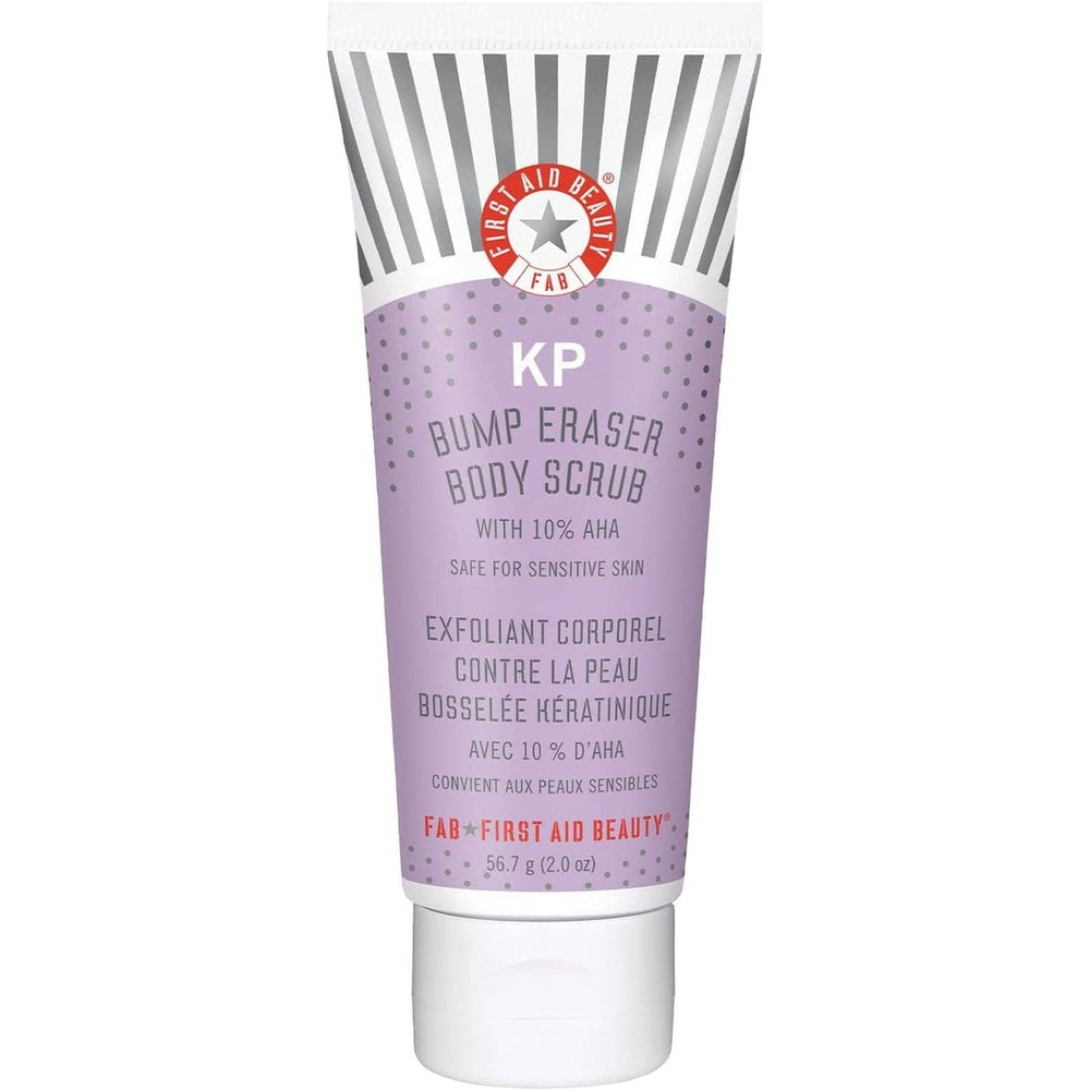 KP Bump Eraser Body Scrub, Exfoliant for Keratosis Pilaris with 10% AHA, 2 Oz