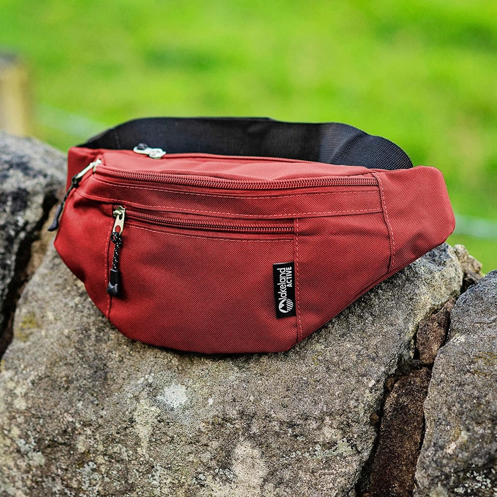 Skelton Classic Bum Bag - Red Clear Store