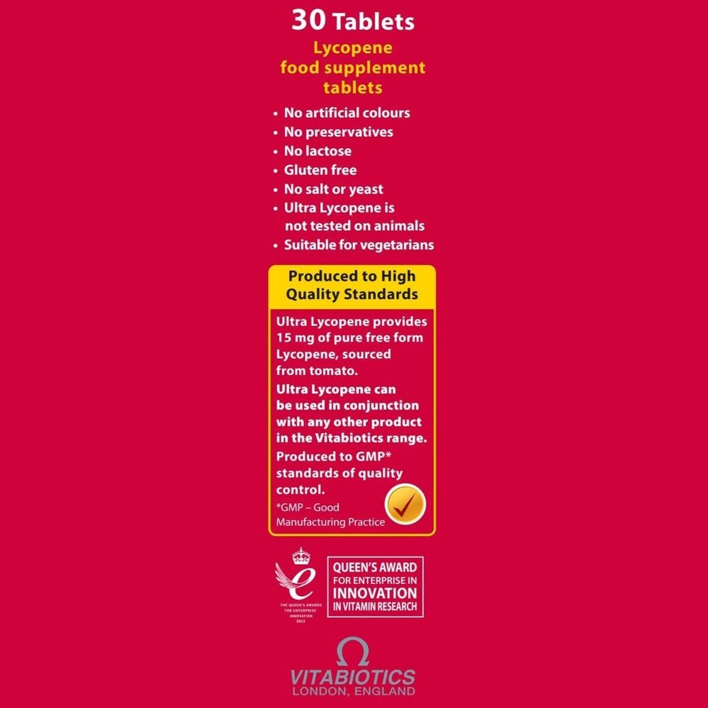 Ultra Lycopene - 30 Tablets Clear Store