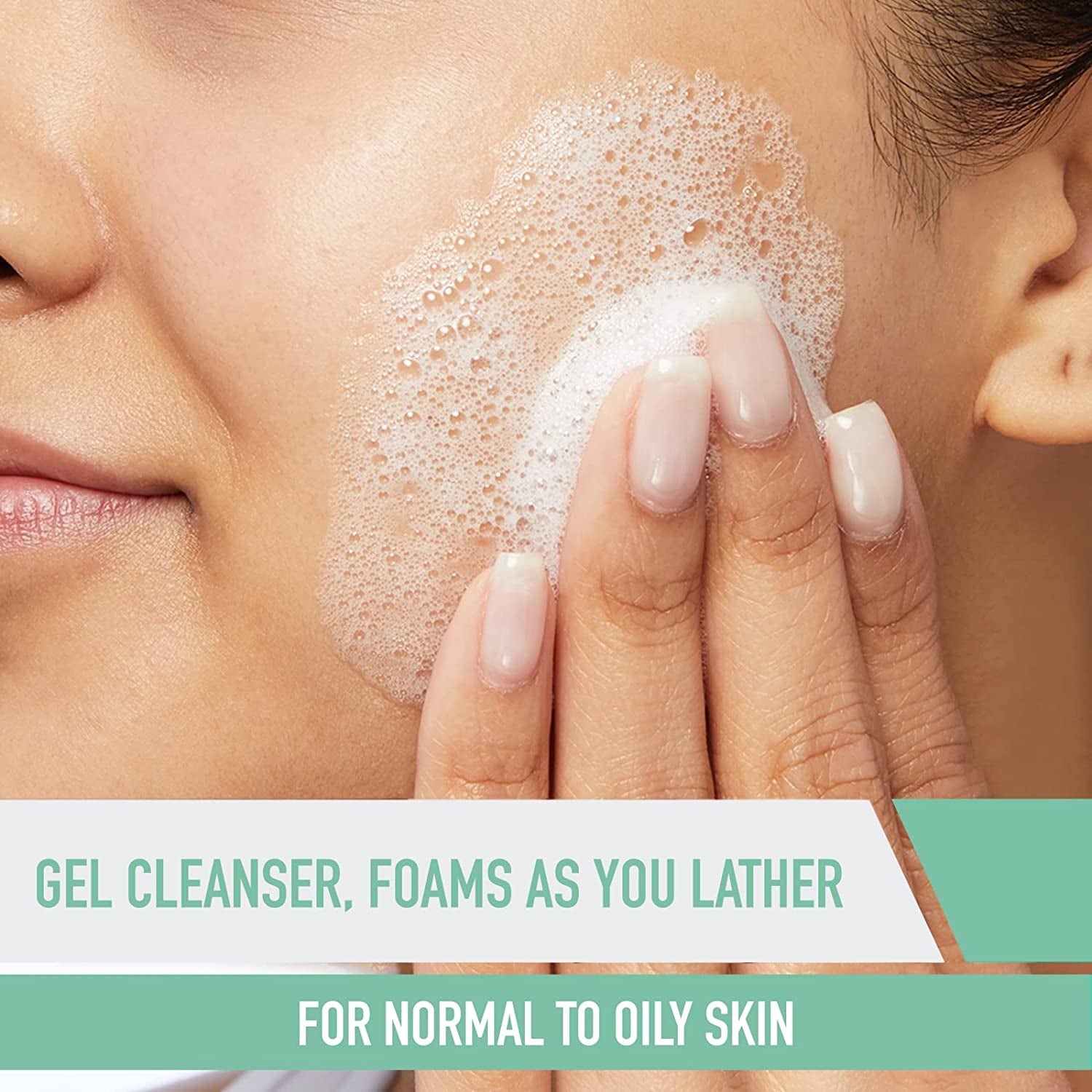 Foaming Cleanser for Normal to Oily Skin 236Ml with Niacinamide and 3 Essential Ceramides Clear Store