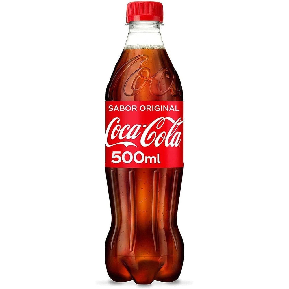 Coca Cola Original Coke 24 X 500ml Bottle Clear Store