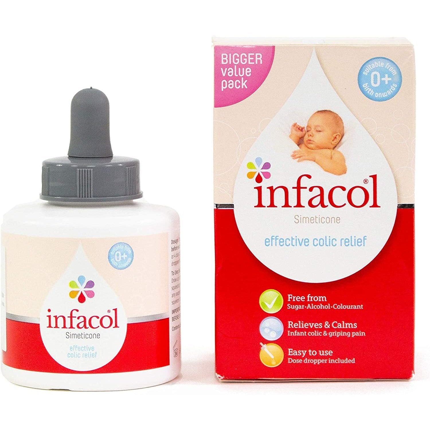 Infacol & Sudocrem New Born Bundle | Includes Infacol Colic Drops 85Ml + Sudocrem Antiseptic Healing Cream 125G | Colic Relief for Babies and Nappy Rash Cream