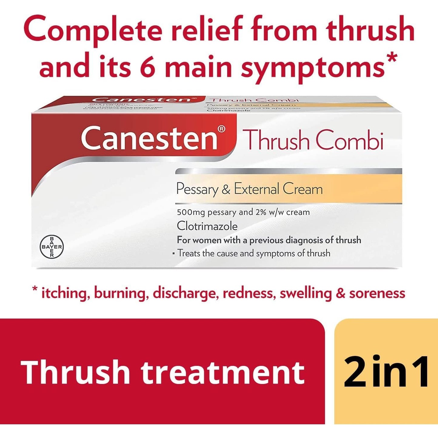 Canesten Cream for Thrush Treatment Clear Store