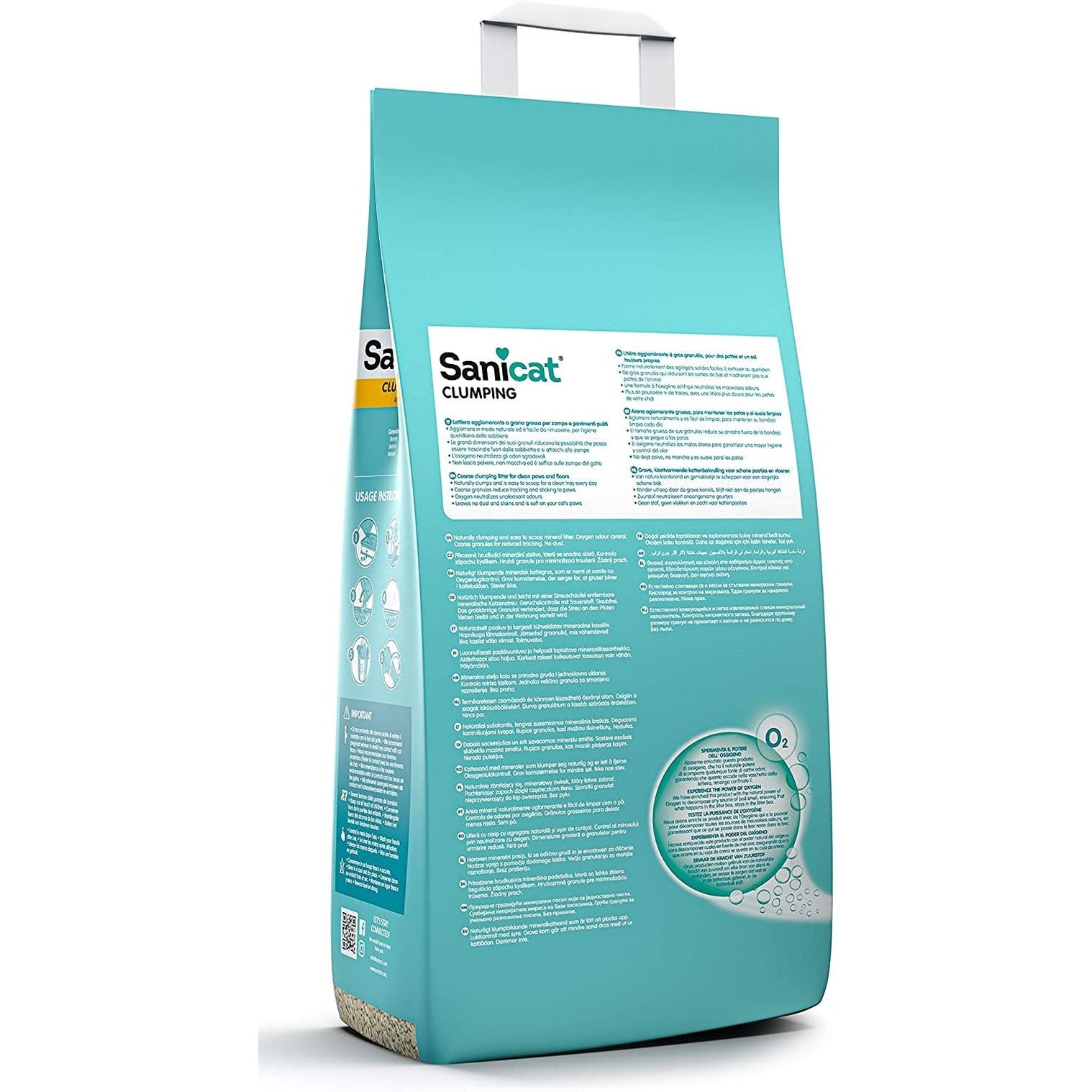 - Clumping Unscented Cat Litter | Made of Natural Minerals with Guaranteed Odour Control | Absorbs Moisture and Makes Cleaning Easier | 10 L Capacity