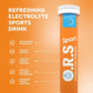 Electrolyte tablets, Rehydration Tablets with Natural Orange Flavour 20 Tablets Clear Store