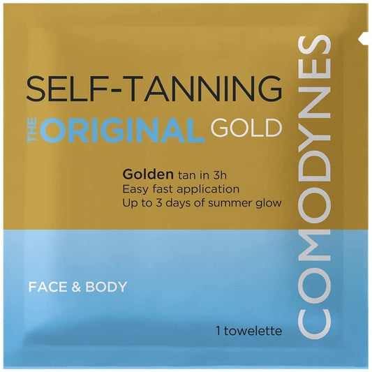 Comodynes Self-Tanning Natural + Uniform Color Towelette Pack of 8 Clear Store