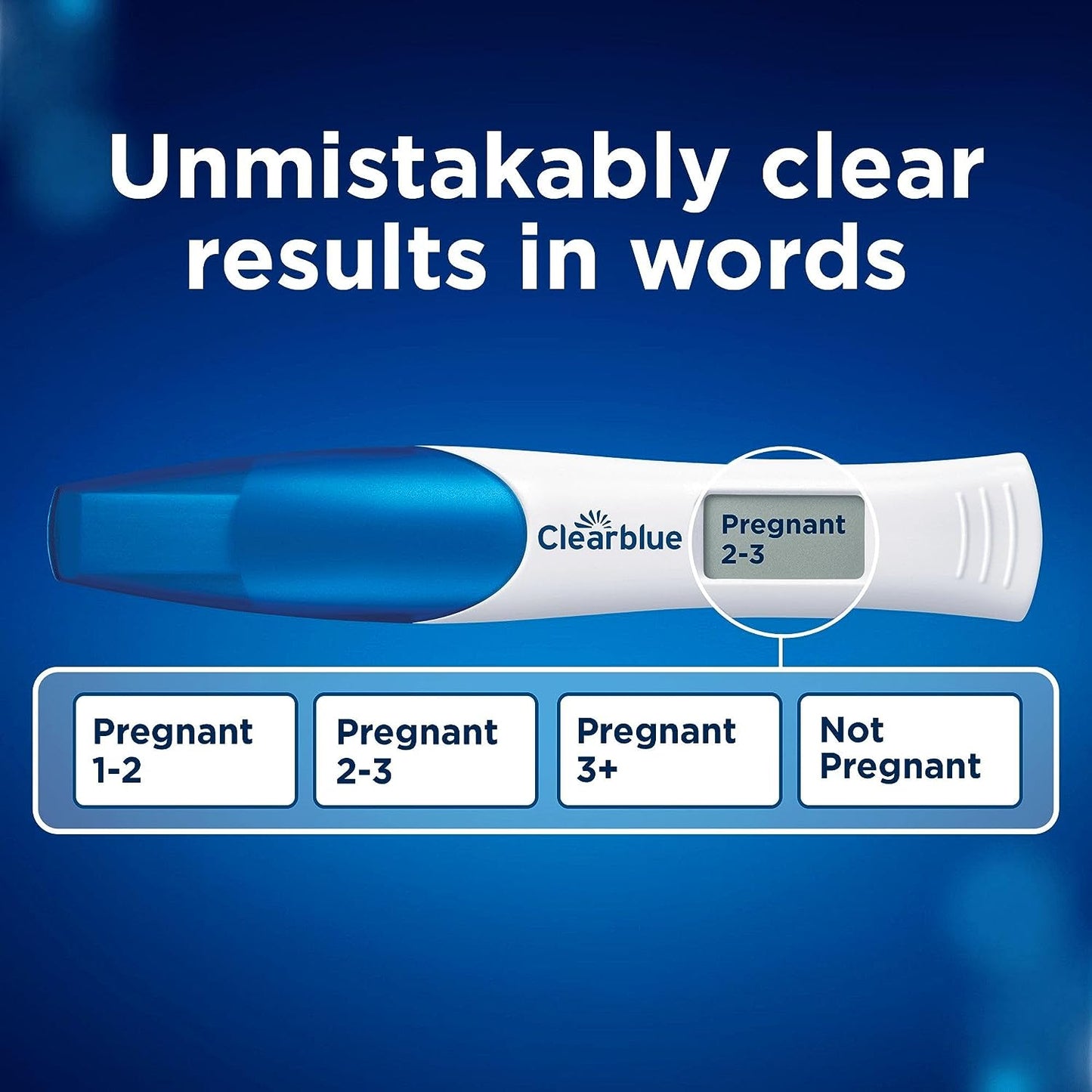 Pregnancy Test Ultra Early Triple-Check & Date Combo Pack, Results 6 Days Early (Visual Sticks) & Tells You How Many Weeks (Digital Stick), Kit of 3 Tests (1 Digital, 2 Visual)